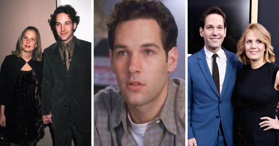 Paul Rudd and wife Julie Yaeger on the