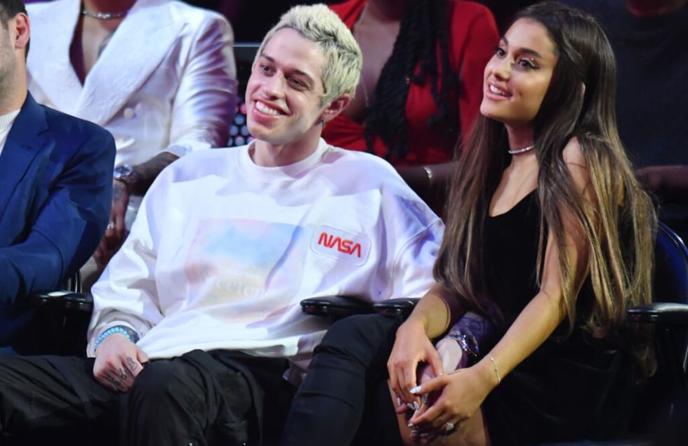 Pete Davidson and Ariana Grande