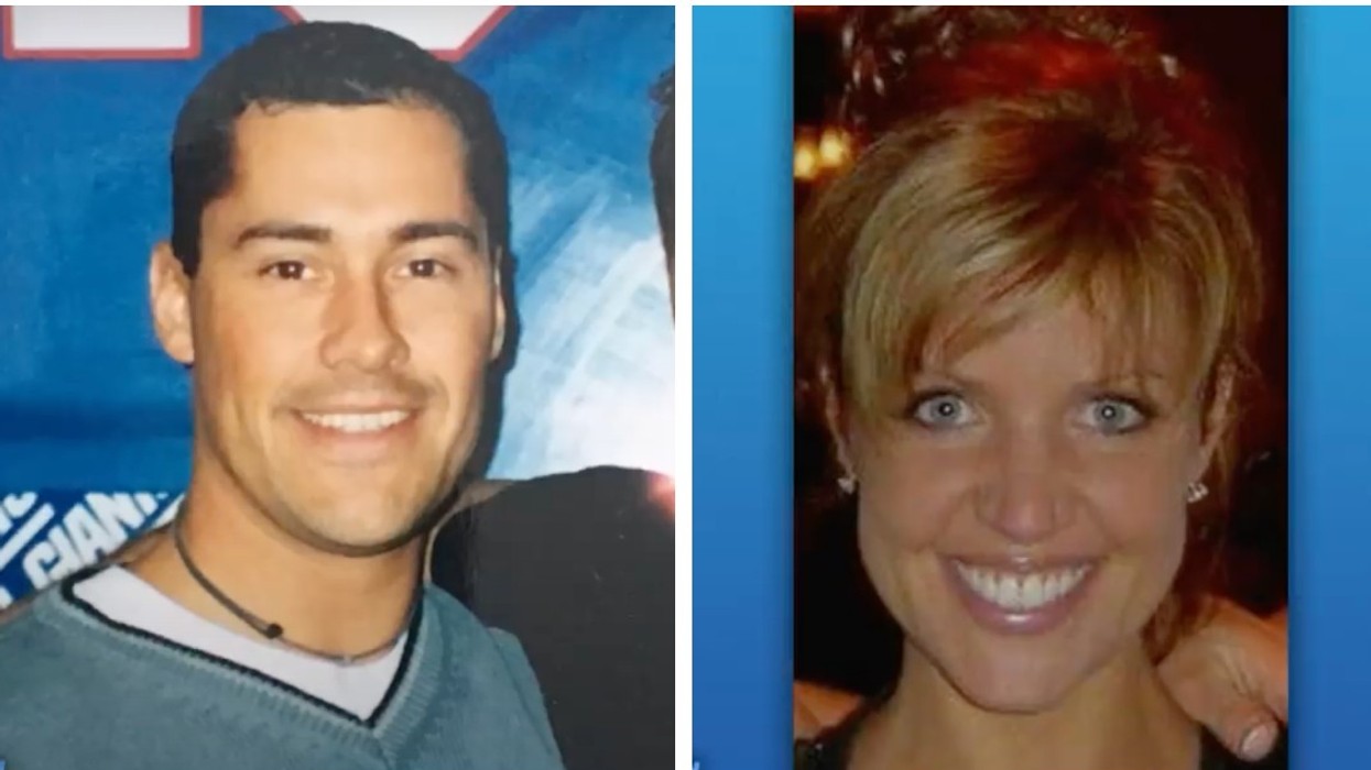 Pictures of a man and woman.