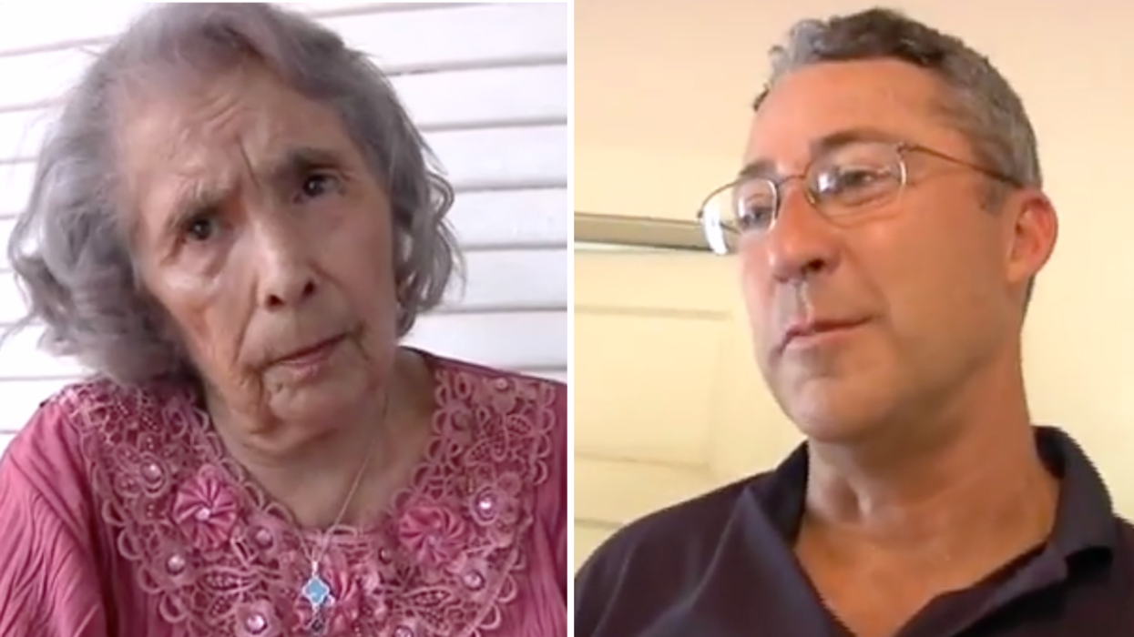 90-Year-Old Client Invites Plumber Back to Her House - But What He Finds as He Walks in Shocks Him