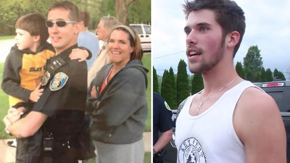 Police Officers Show Up at Young Man’s Graduation Party - For the Best Reason