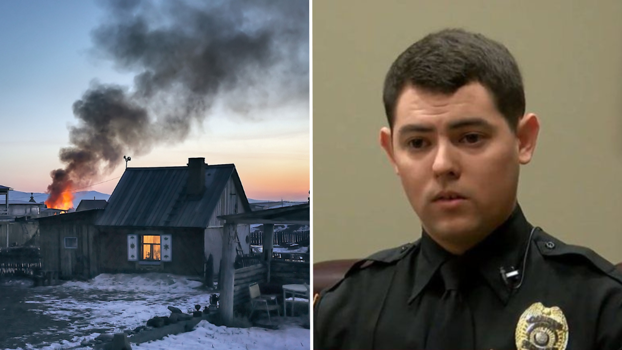 Police Officer Finds Out 3-Year-Old Is Trapped in Apartment Fire - Doesnt Hesitate to Face Danger Head-on