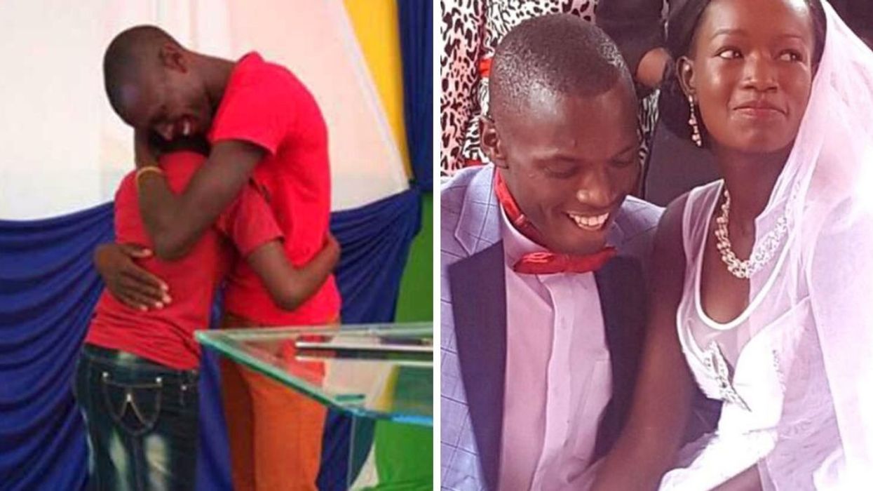 This Couple Could Only Afford $1 Wedding In T-Shirts - Until Strangers Stepped In With Major Surprise