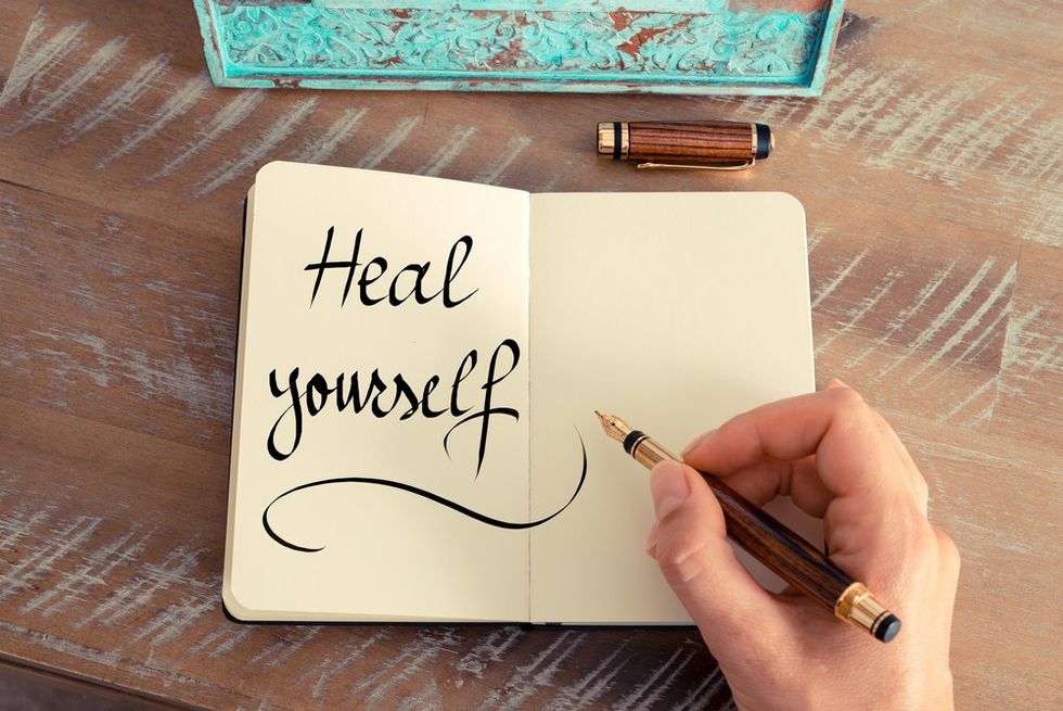 Power of writing heal yourself