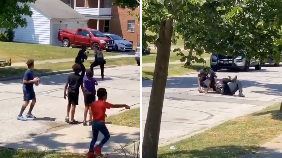 Woman Calls Cops on Black Children Playing Football - The Police’s Actions Are Immediately Recorded by a Witness
