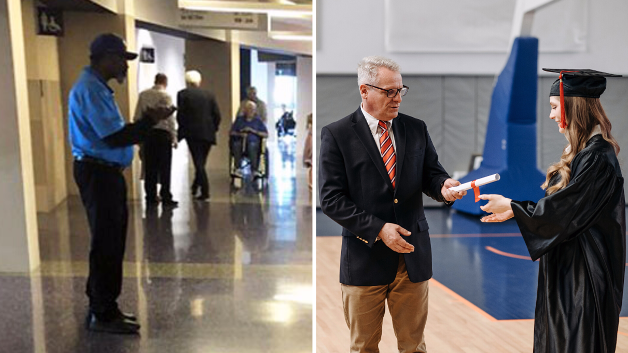 Man Attends University Graduation - Notices Random 68-Year-Old Applauding for Every Single Student for This Reason