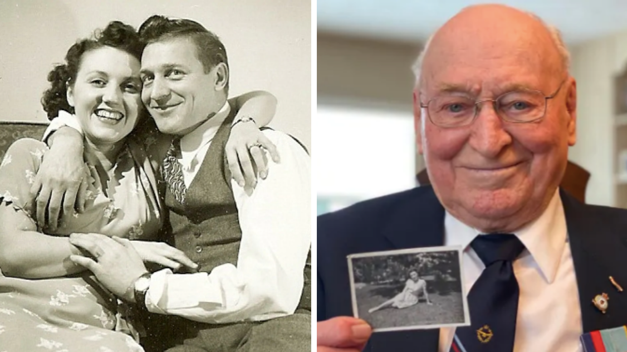 WWII Vet Cheats Death Four Times Before Marrying The Love Of His Life