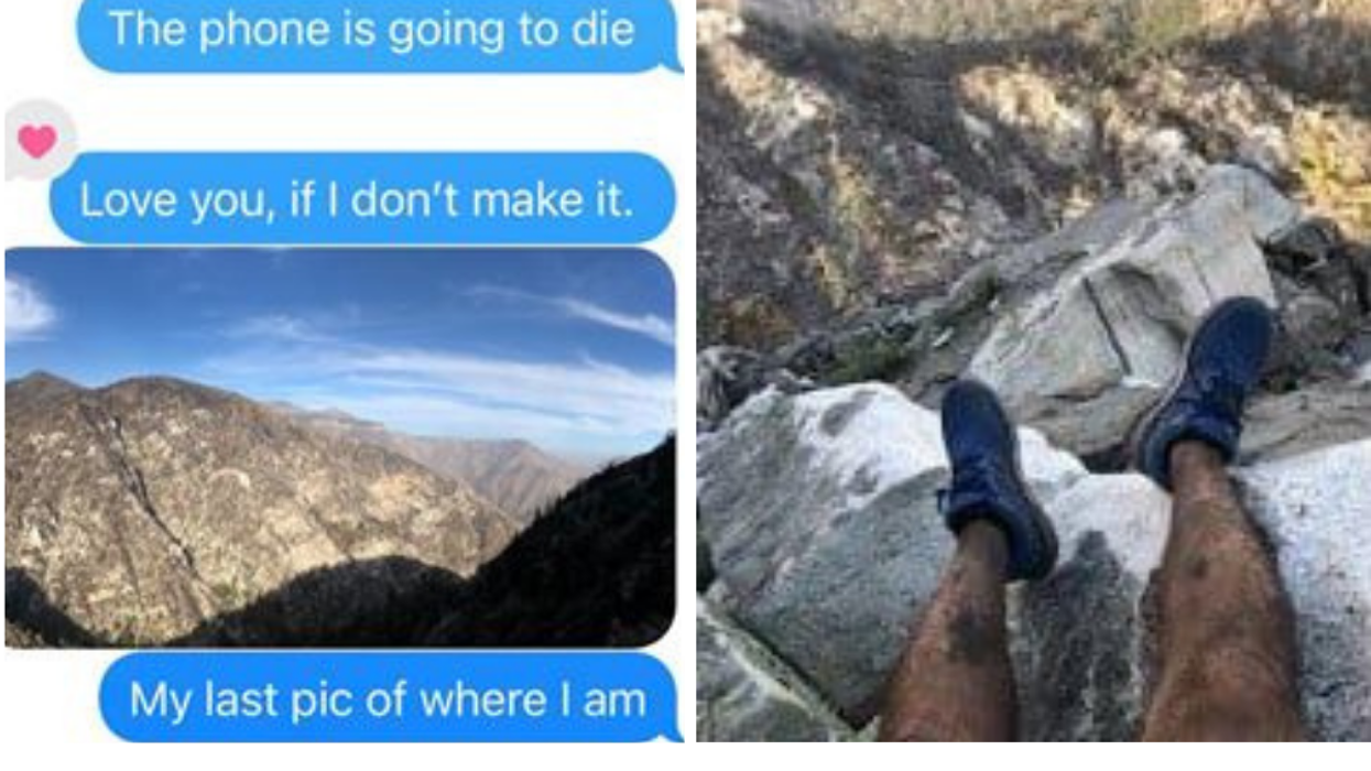 Man Trusts Instinct And Uses Strange Hobby To Rescue Lost Hiker From Imminent Death