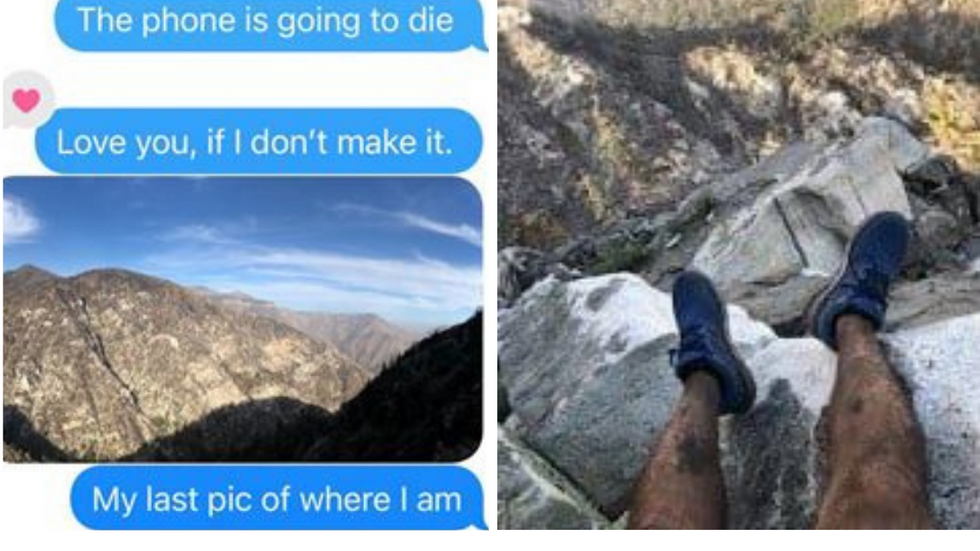 Man Trusts Instinct And Uses Strange Hobby To Rescue Lost Hiker From Imminent Death