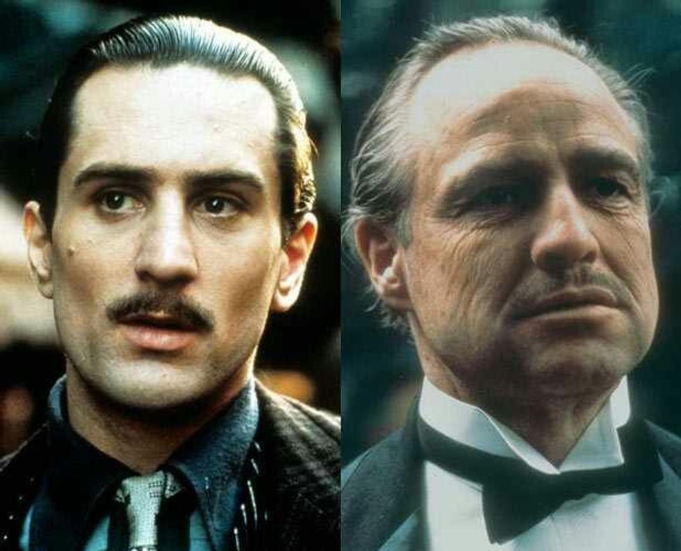 Robert De Niro in the Godfather 2