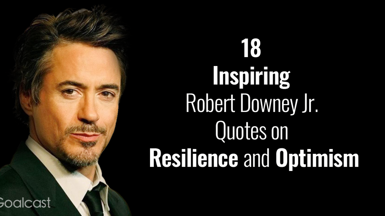 18 Inspiring Robert Downey Jr. Quotes on Resilience and Optimism