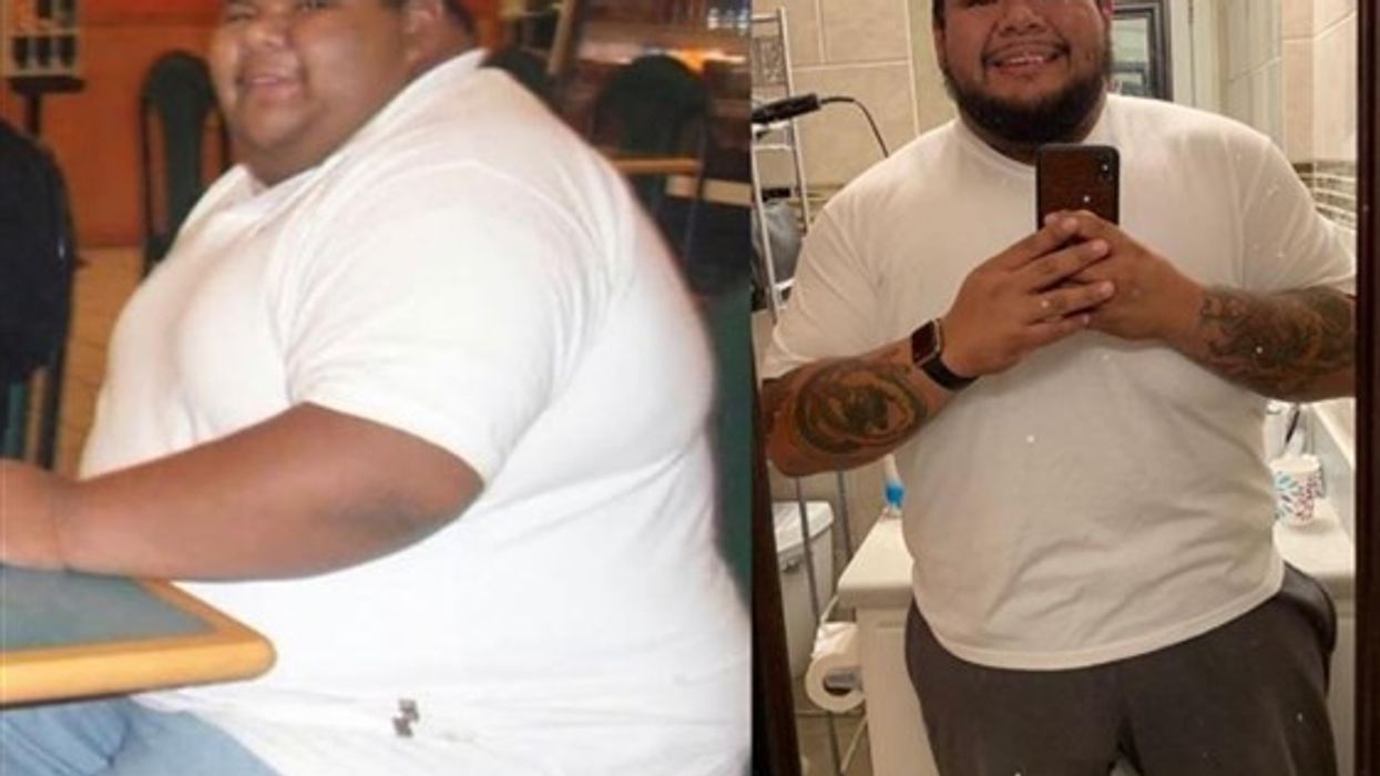 Determined Man Loses 200 Pounds after Health Scare by Making Small Changes to His Lifestyle