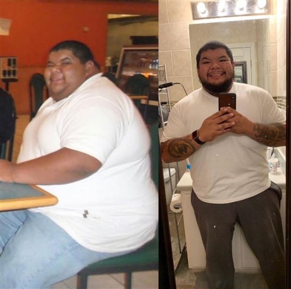 Determined Man Loses 200 Pounds after Health Scare by Making Small Changes to His Lifestyle