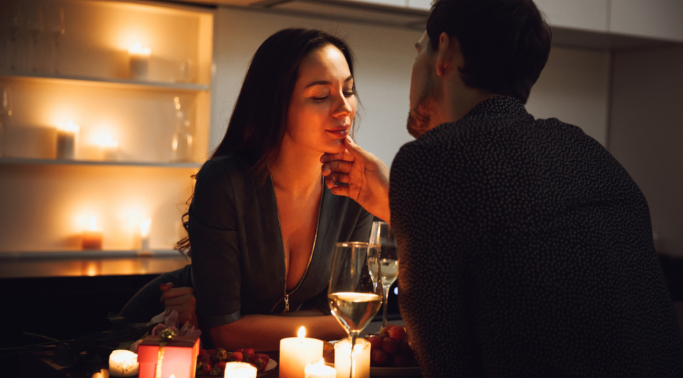 romantic dinner