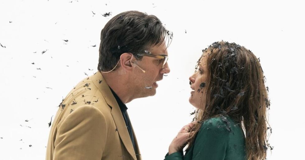 Rose Byrne and Bobby Cannavale in Medea