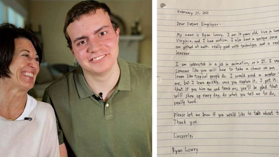 Autistic Man Struggling To Get Hired Gets Hundreds Of Job Offers Thanks To Viral Cover Letter