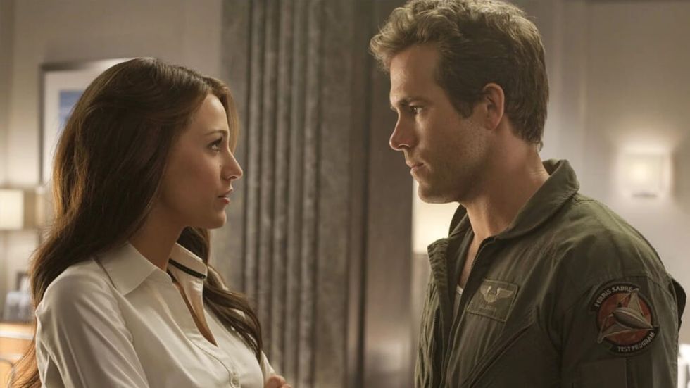 Ryan Reynolds and Blake Lively in Green Lantern