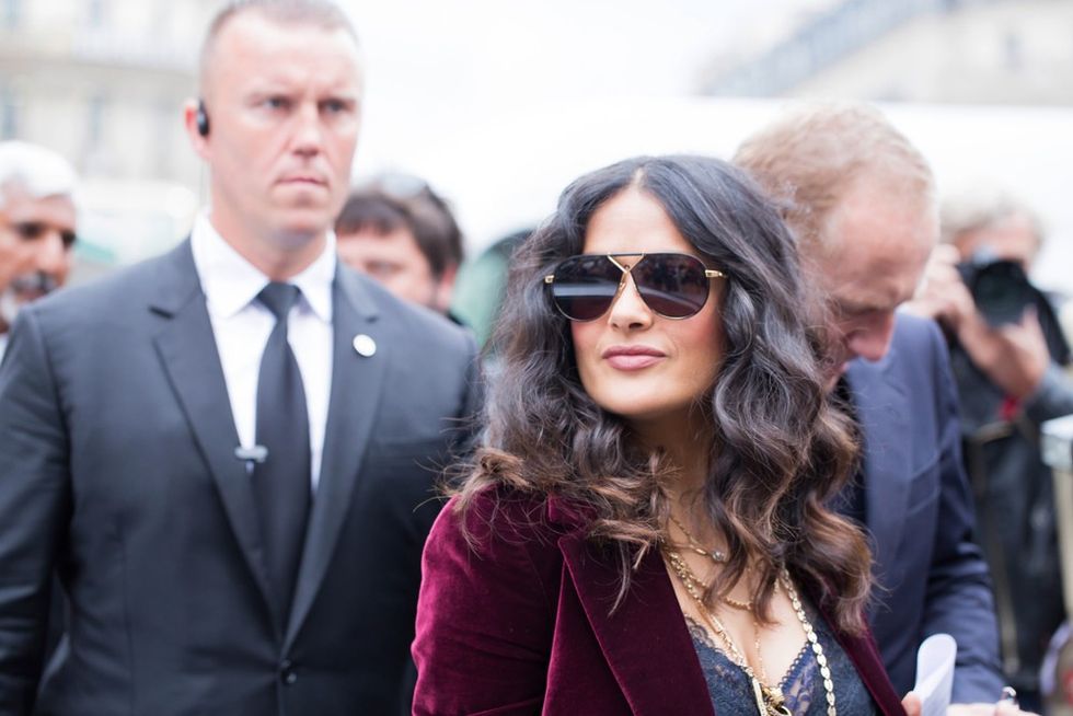 salma-hayek-fashion-week