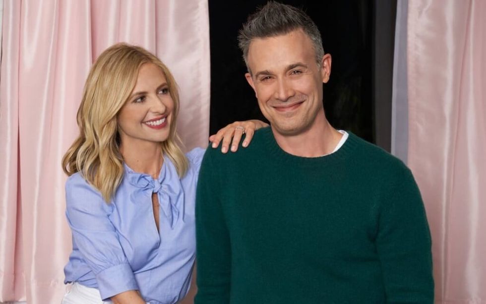 Sarah Michelle Gellar and Freddie Prinze Jr.