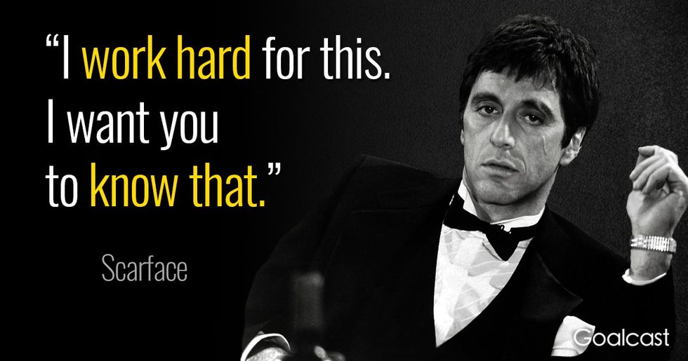11 Scarface Quotes about Ambition Gone Wrong