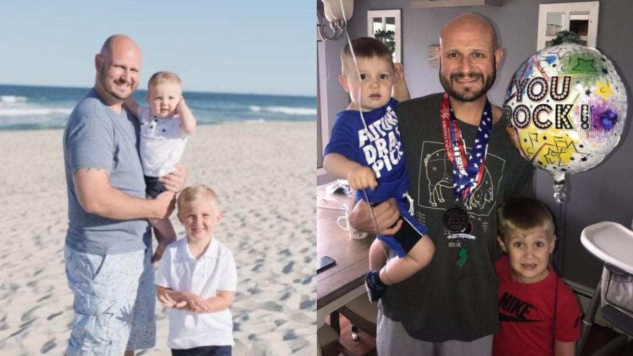 Man Loses 60 Pounds By Running Toward Sobriety