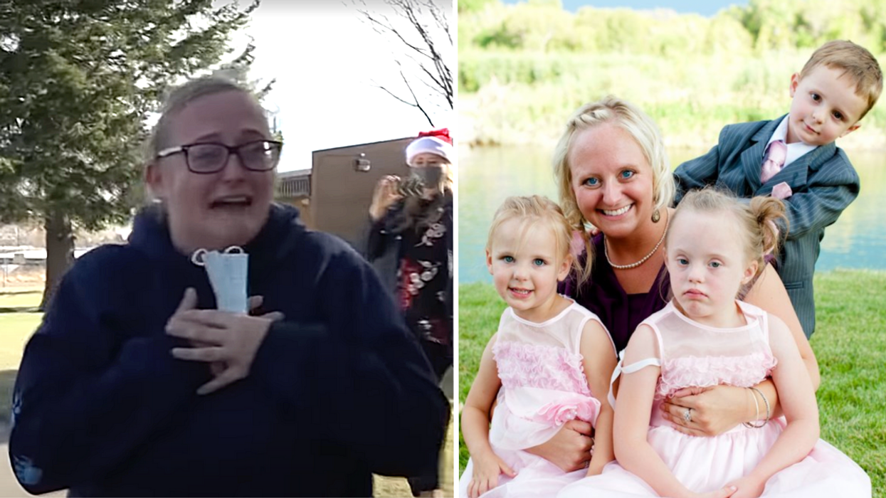 Struggling Teacher Is Asked to Step Outside for a Staff Meeting - Finds Stranger Waiting for Her Instead