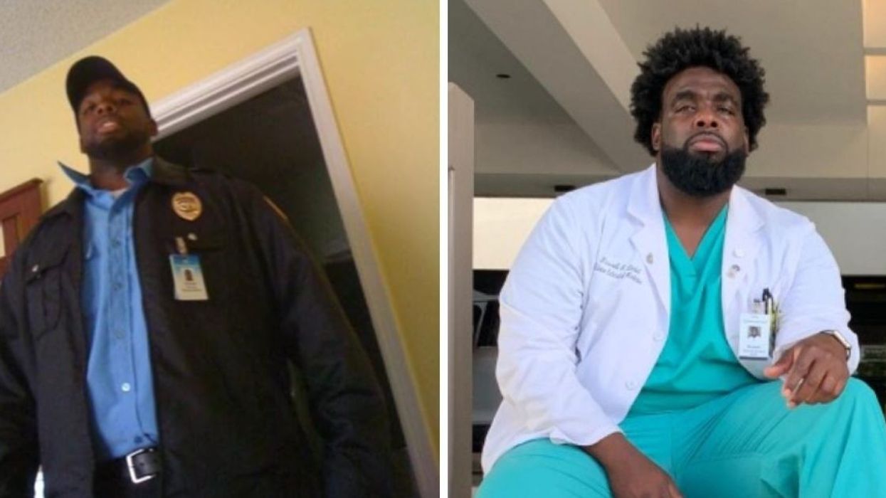 Former Security Guard Becomes Medical Student At The Hospital Where He Worked