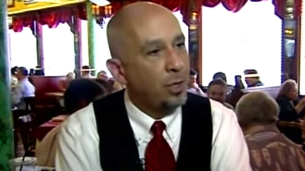 server at a restaurant