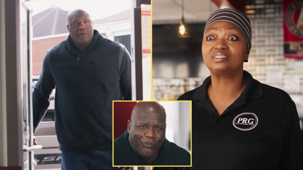 Shaq Visits His Favorite Restaurant With an Unusual Request - Then, He Shocks the Watchful Owner With a Surprise