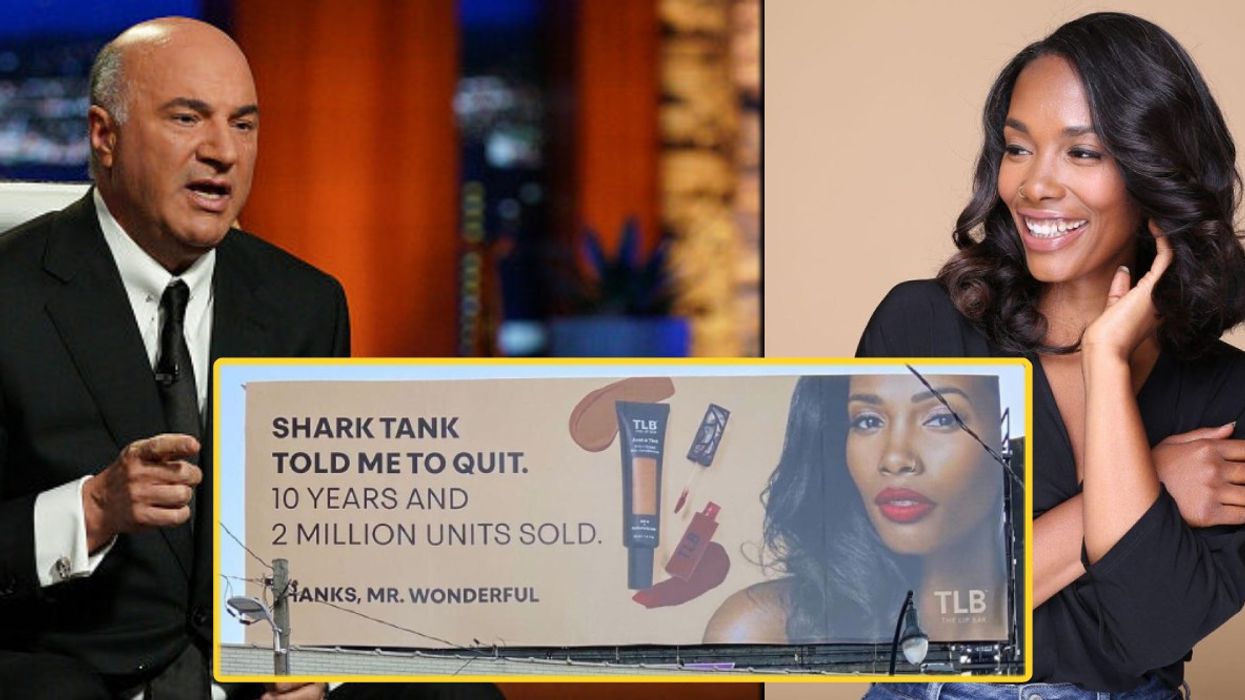 After Being Told "Just Quit" by 'Shark Tank' Judge — Black Cosmetic Owner's Company Now Valued at Over $7M