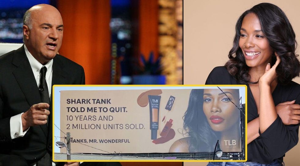 After Being Told "Just Quit" by 'Shark Tank' Judge — Black Cosmetic Owner's Company Now Valued at Over $7M