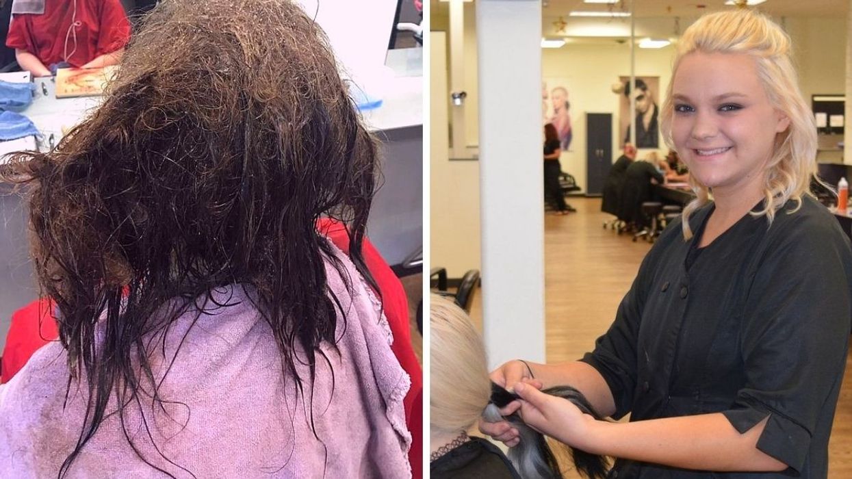 Depressed Teen Begs Hairstylist to Shave Her Matted Hair Off - What Happens Next Is A Lesson For Everyone