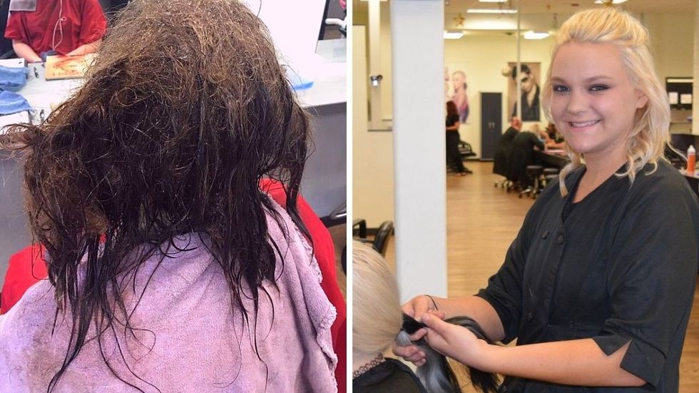 Depressed Teen Begs Hairstylist to Shave Her Matted Hair Off - What Happens Next Is A Lesson For Everyone