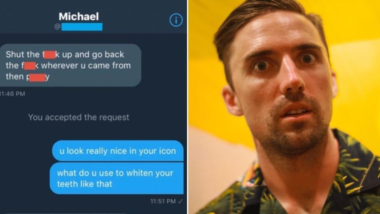 Twitter User Receives Disgusting Racist Message - How He Responded Completely Shocked The Internet