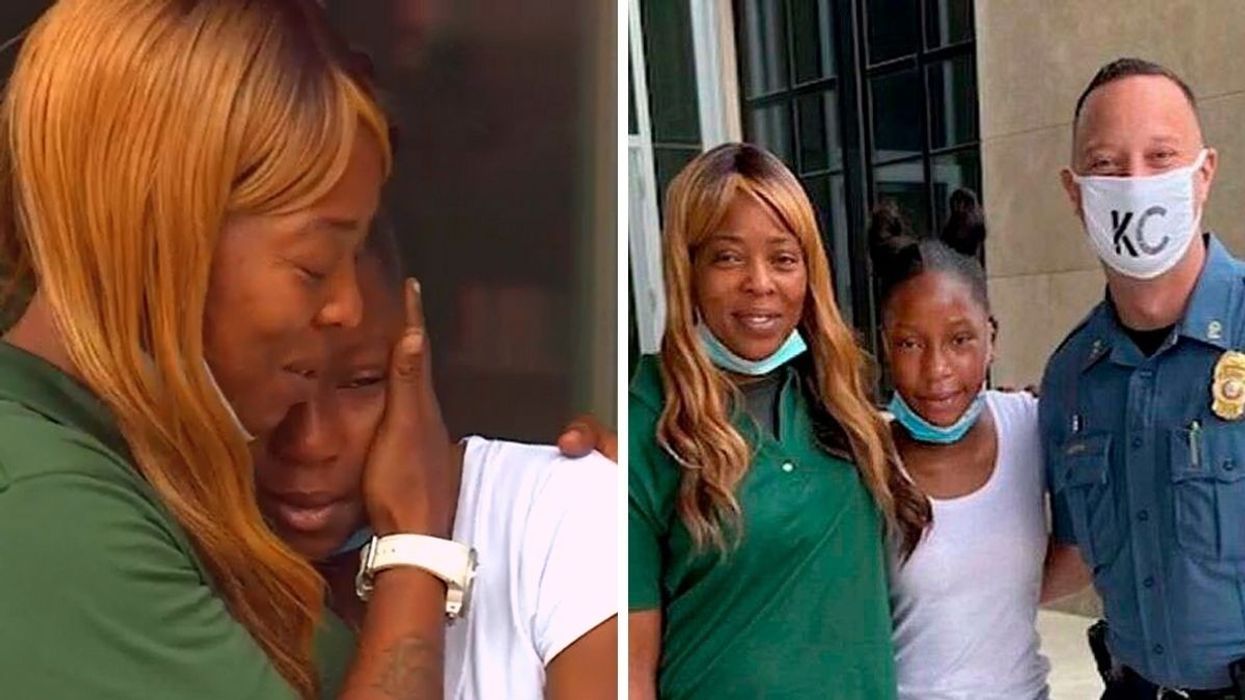 Struggling Single Mom Gives All Lottery Winnings To Injured Cop - Gets $165,405 Reward For Her Selflessness