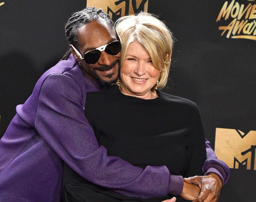 Snoop Dogg and Martha Stewart
