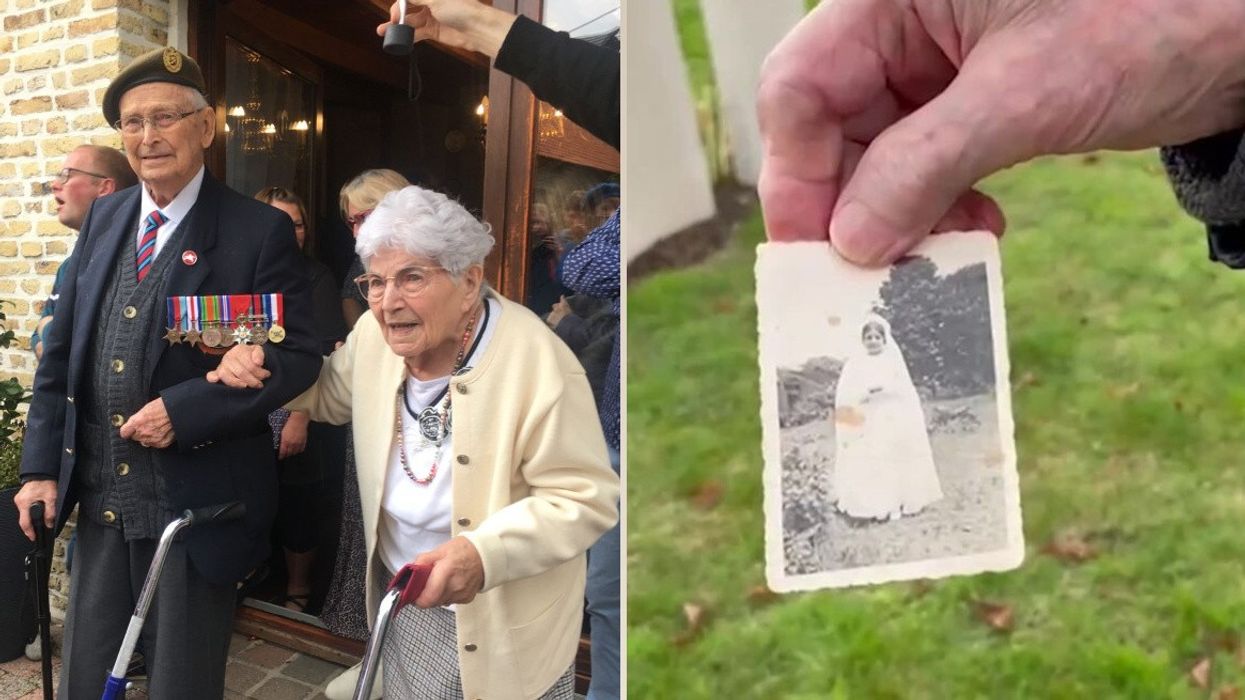 She Represented the Good in Humanity During Its Bleakest Hour - WWII Veteran Reunites With His First Love After 78 Years Apart