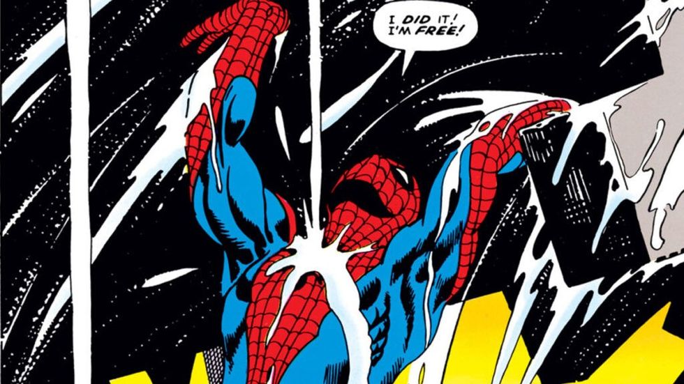 Spider-Man I'm free moment