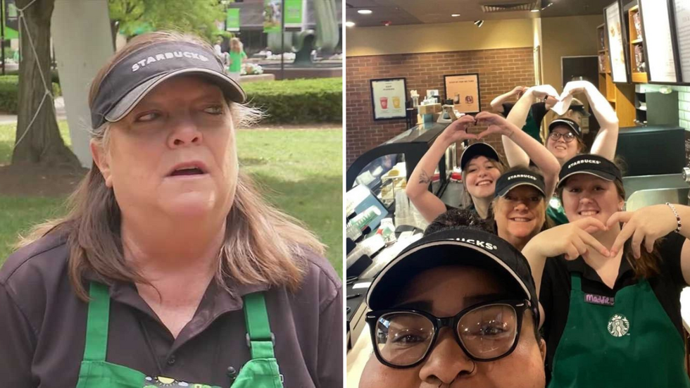 Thieves Vandalize 65-Year-Old Starbucks Baristas Car - So Fellow Employees Take Matters Into Their Own Hands