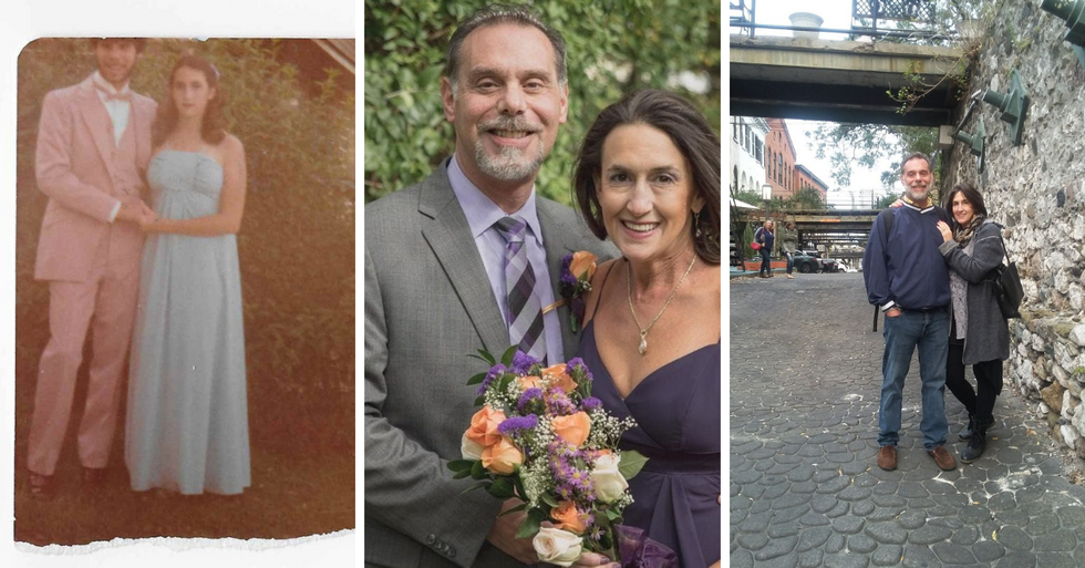 Bad Boy Regrets Letting Art Class Crush Go - 30 Years Later, He Proposes To Her