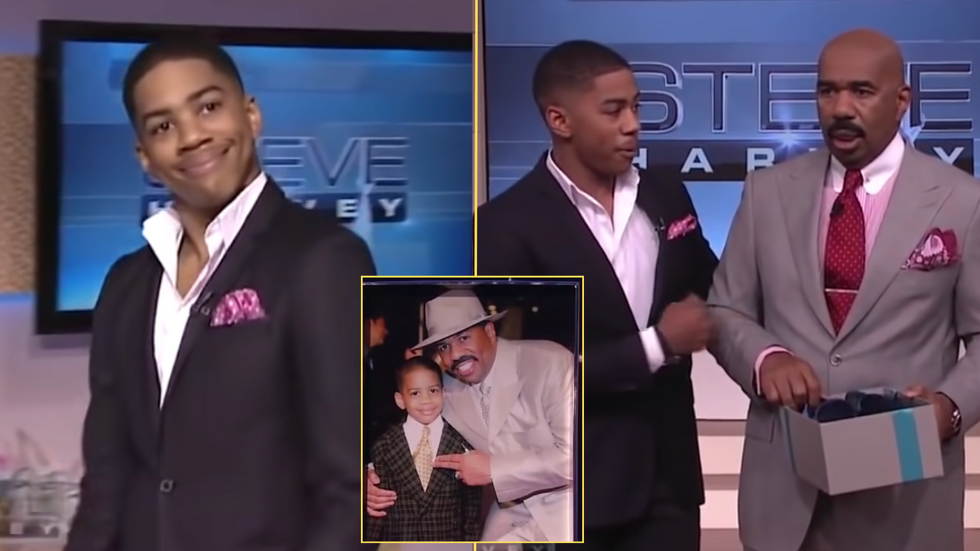 Steve Harvey Realizes His Son Has Given Him a Gift He Didnt Pay For - But That Wasnt All, There Was More to Come