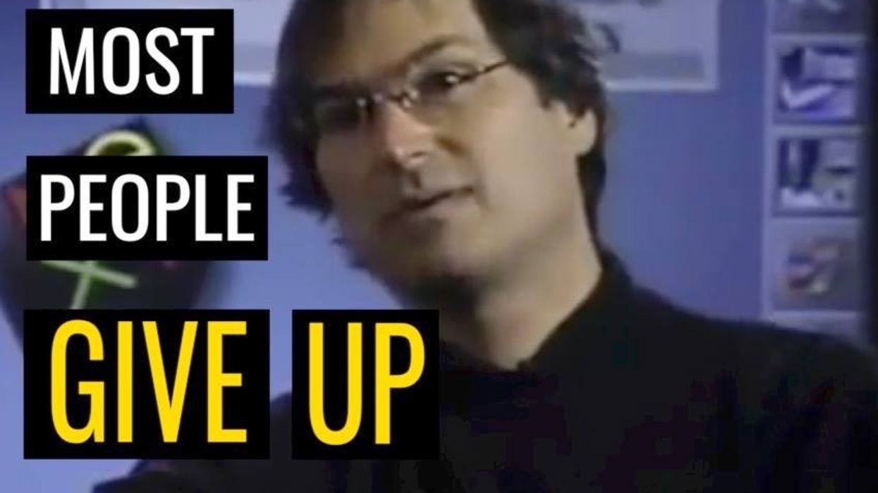 Steve Jobs: Success Is Built on Perseverance