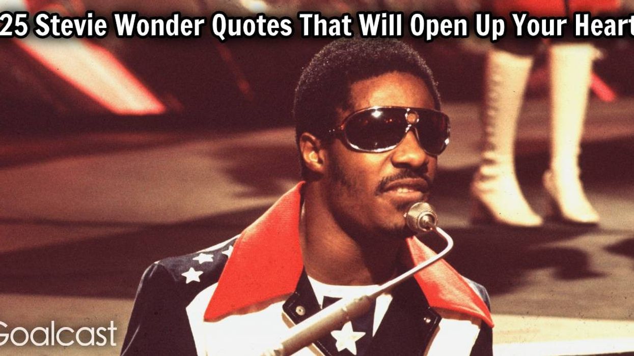 25 Stevie Wonder Quotes That Will Open Up Your Heart
