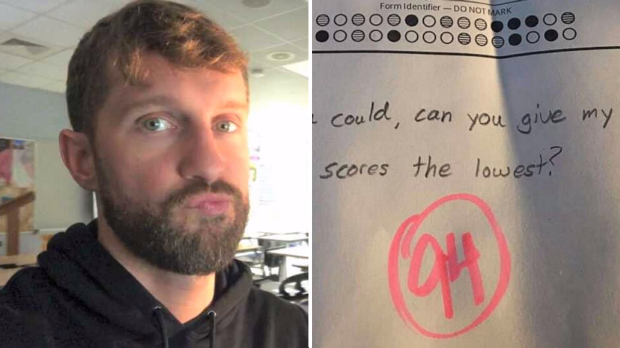 Teacher Gives a History Test - Finds a Surprising Request at the Bottom of a Straight A+ Student’s Paper