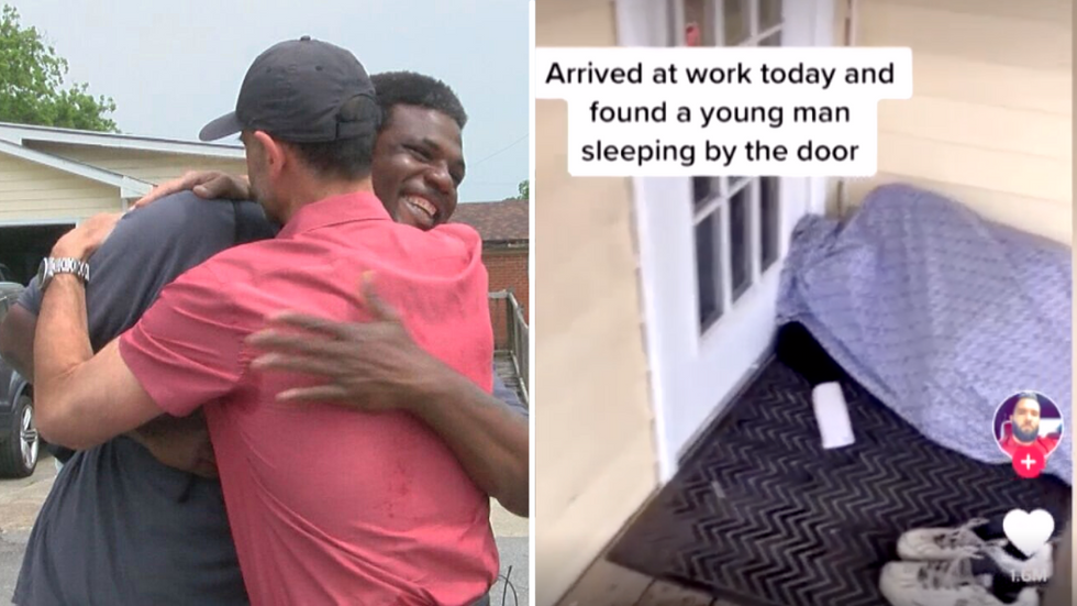 Stranger Catches Homeless Man Sleeping On His Office Porch - Instead of Kicking Him Out, He Decides to Change His Life