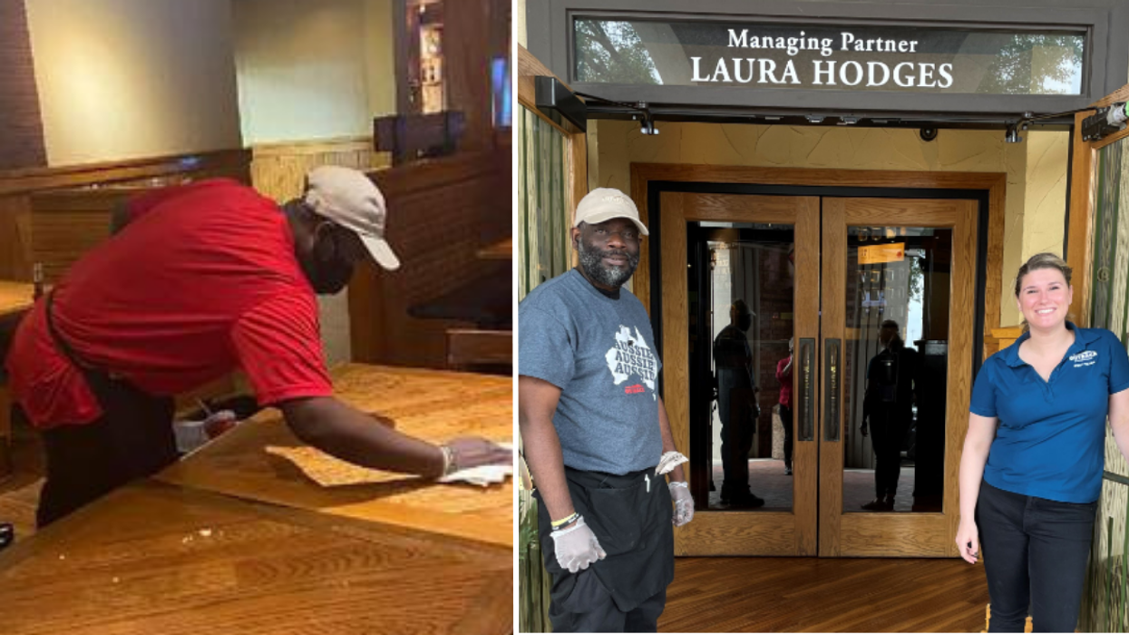 Stranger Gives Homeless Man $100 Outback Gift Card - What Happens Next Completely Changes His Life