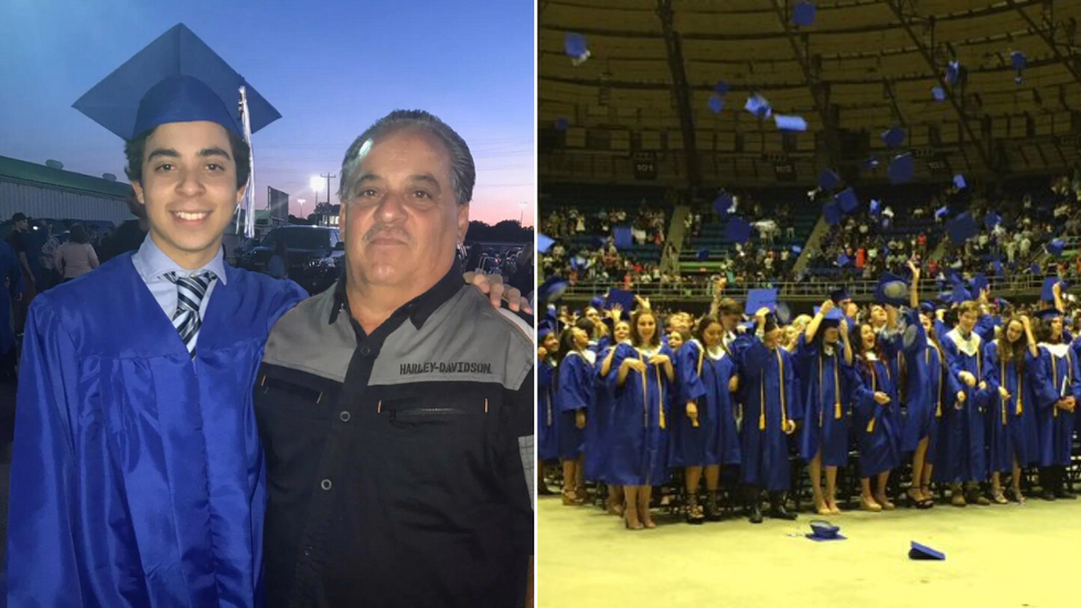 Teen Who Violated the Dress Code Isn’t Allowed to Walk at Graduation - So a Stranger Gives Up His Own Pants for Him