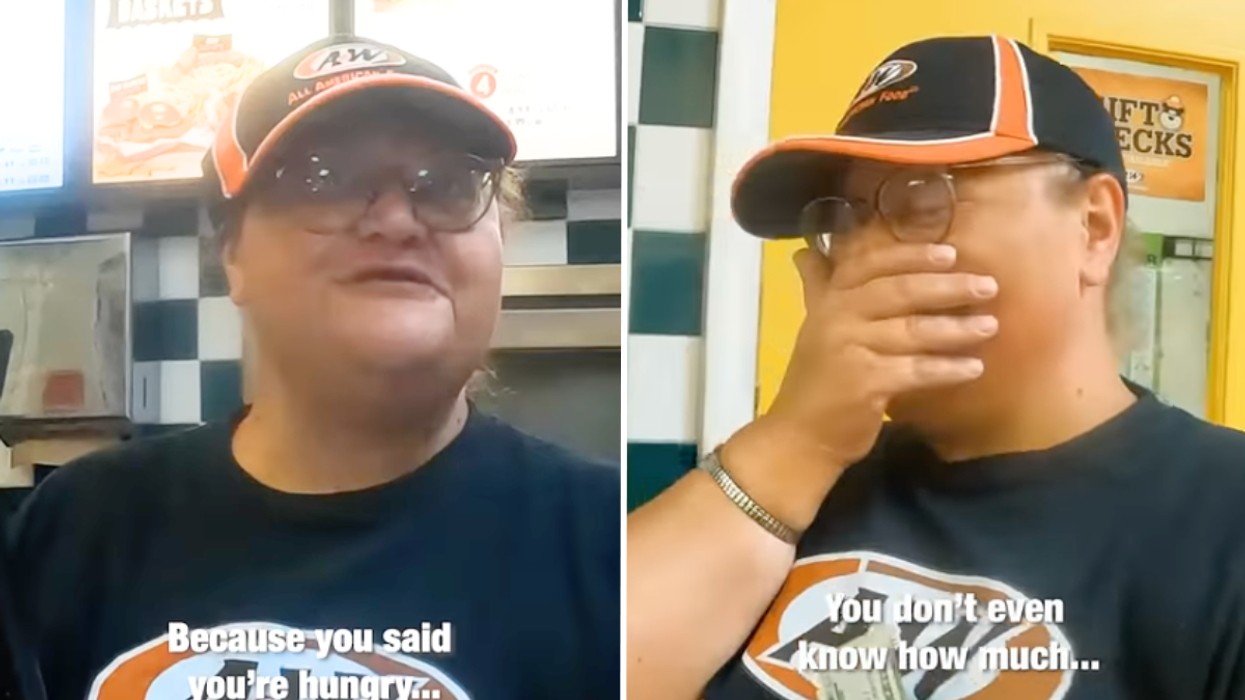 Struggling Cashier Pays for Strangers Meal After He Told Her He Only Has $1 - Then She Finds Out the Truth About Him