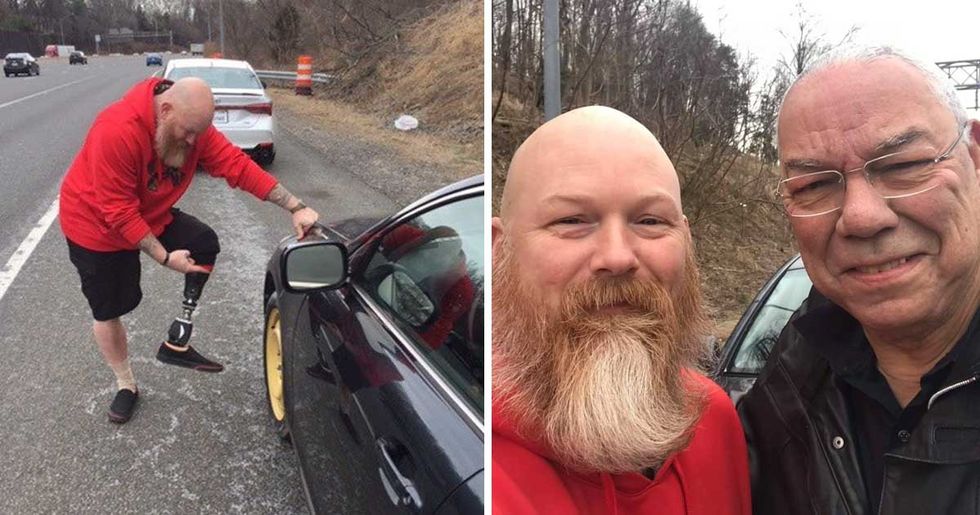 Colin Powell's Tire Blew Out on Interstate 495——This is What Happened When a Stranger Stepped in to Help