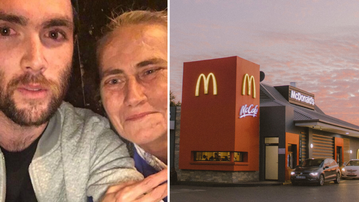 McDonald's Denies a Homeless Woman a Cup of Water - And Then a Stranger Steps in